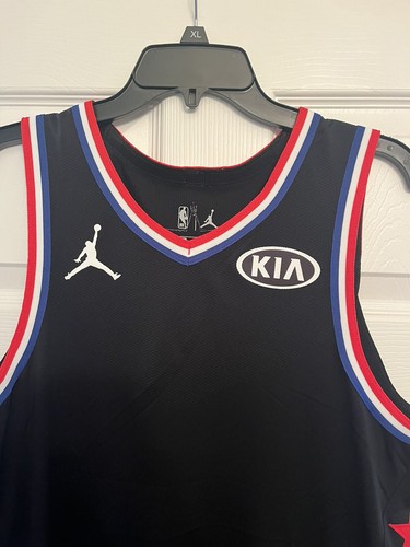 Maglia nera NBA All-Star Game 2019 Lebron Team Vaporknit vuota nuova taglia 48 +4L - Foto 2 di 6