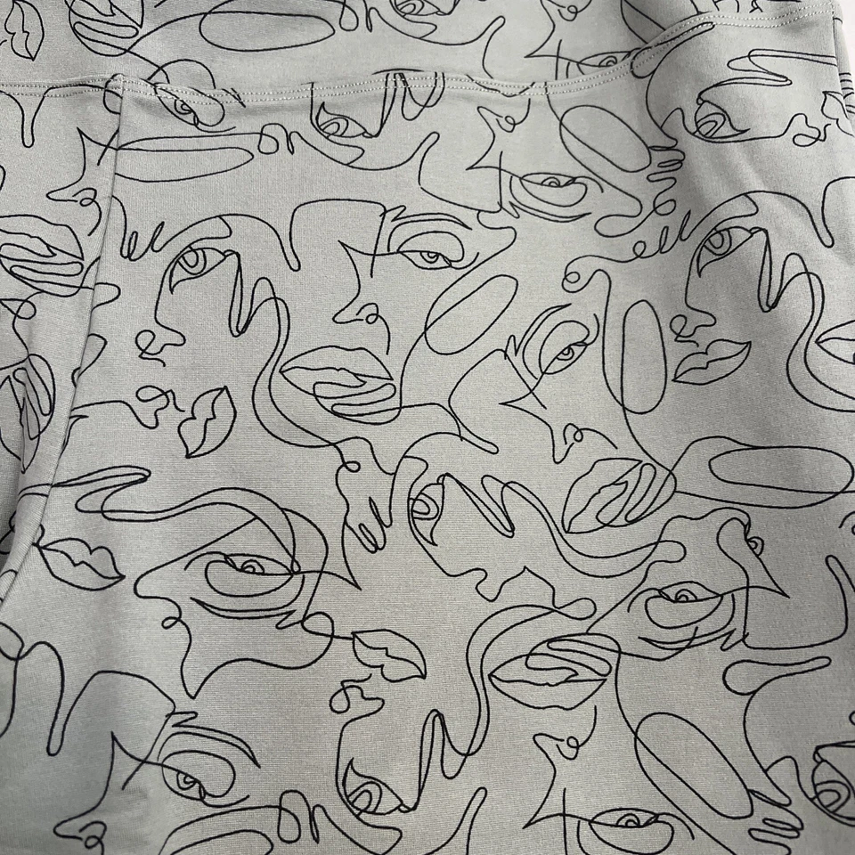 WynneLayers Ponte Solution Legging Green Art Bohemian Petite 1X Thick Stretch - Изображение 3 из 4