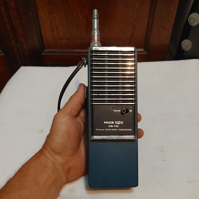 Pace Model Rng110 Rf Vintage Pace model CB 110 Transceiver 3 channel Walkie Talkie Non ...