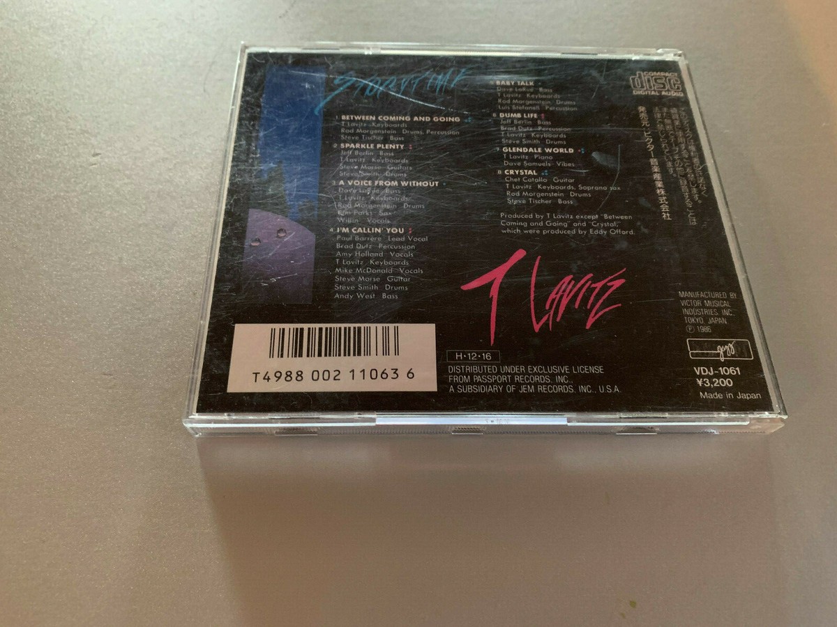 T. Lavitz 1985 CD Storytime Japan VDJ-1061 JVC Jasrac | eBay T. Lavitz 1985 CD Storytime Japan VDJ-1061 JVC Jasrac | eBay