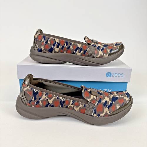 BZees Lipstick Morel Comfort Women's Shoes Size 9W New In Box - Picture 3 of 11