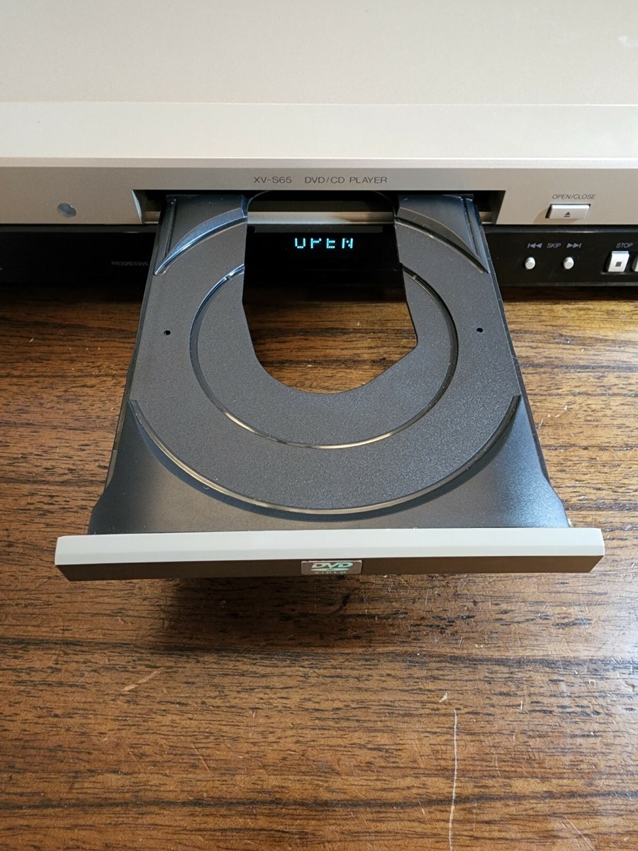 JVC XV-S65GD DVD/CD Player Gold ⭐ no remote ⭐ | eBay