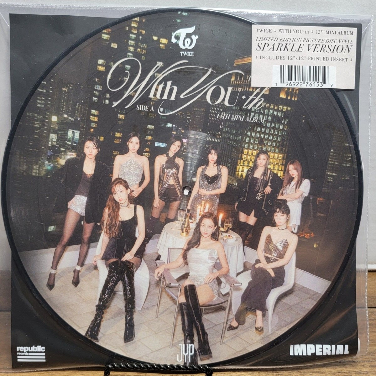VINYL Twice: With You-th 13th Mini Album - Sparkle Version Picture 