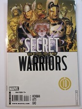 Secret Warriors #10 Marvel God of Fear, God of War Comic Book Direct Edition 