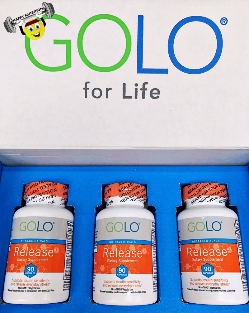 GOLO Release Dietary Supplement 270 Capsules + Intro Kit/Booklet 3Mo
