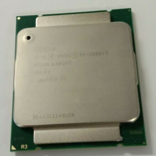 LOT OF 2 INTEL XEON E5-2690 V3 12 CORE 2.60GHz 30MB CACHE SR1XN CPU PROCESSOR - Picture 3 of 3
