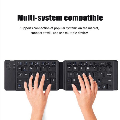 Mini Bluetooth Wireless Folding Tastatur Speicher Drei Systeme Universal _r1 - Bild 2 von 13