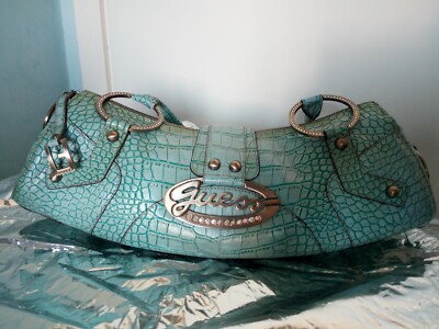 borsa Guess verde mare | eBay