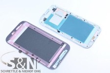 Originale HTC ONE SV Display Placca Nastro Adesivo Cover Case + Bianco