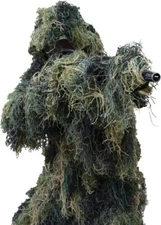 Red Rock 5-Piece Ghillie Suit Woodland Camo Polyester Medium/Large 70915ML
