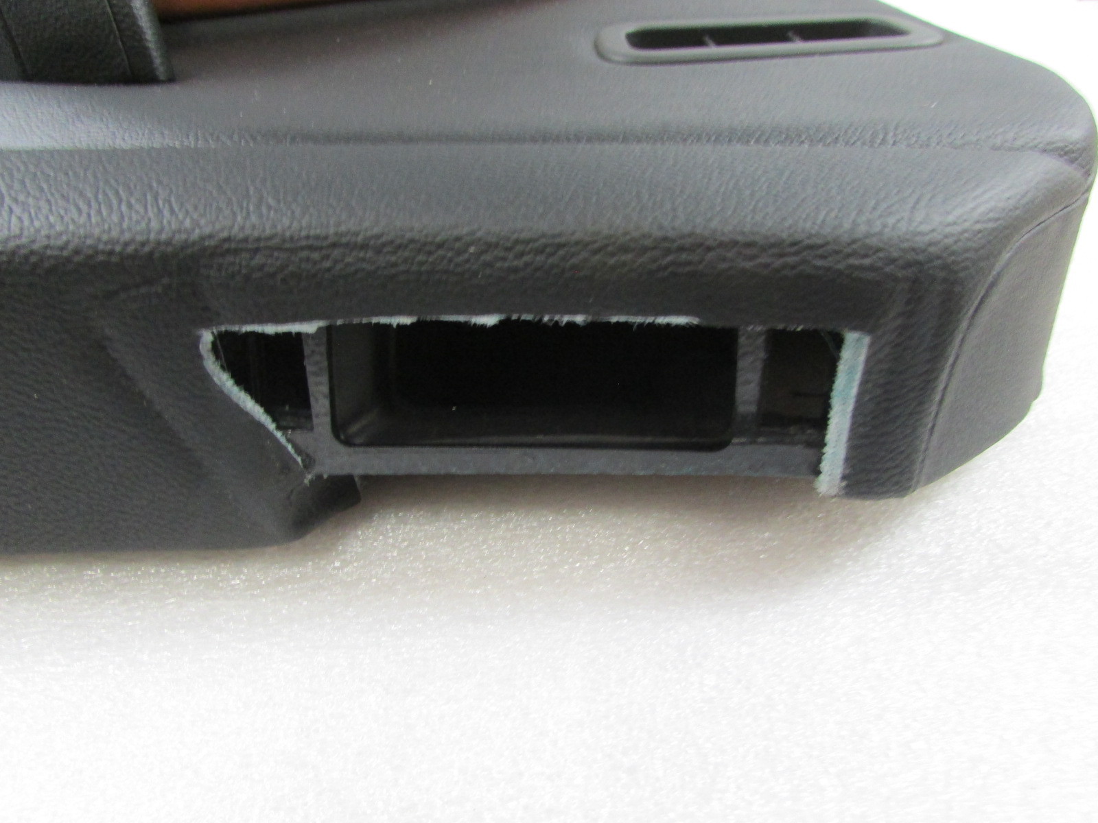 Maserati Ghibli, RH, Right Front Door Trim Panel, Brown/Black, Used