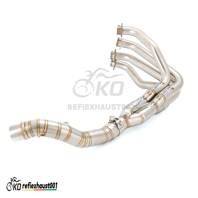 Tubo de cabezal sistema de escape completo 51 mm para Kawasaki Z1000 Ninja 1000 2010-2023 Foto 3 de 4