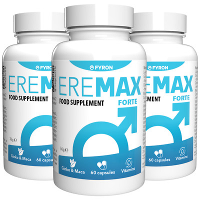 Eremax Forte - 180 Kapseln, 3er Pack