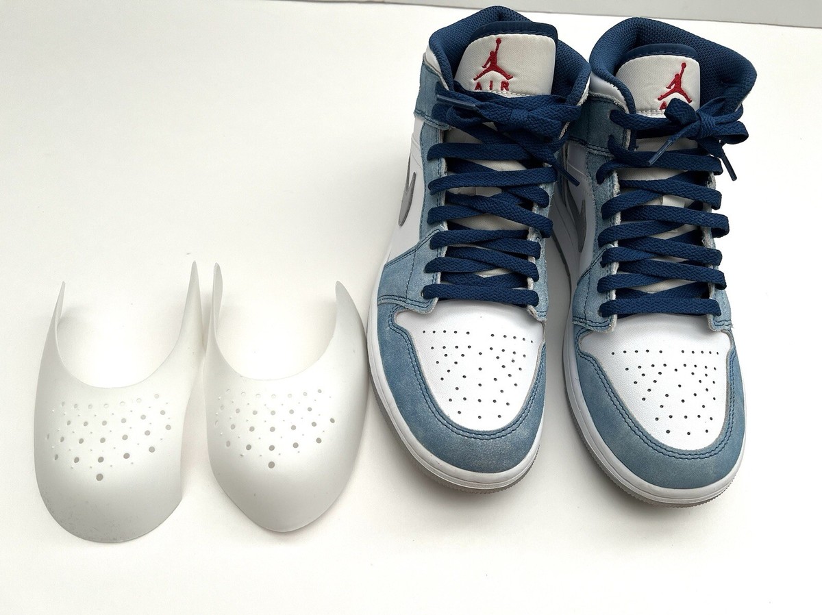 Nike Air Jordan 1 Mid SE GS French Blue Fire Red White
