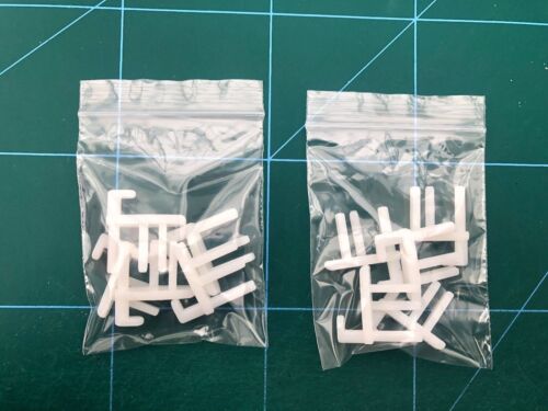 5 x Paar Flyscreen Wohnwagen Fensterjalousie Endclips 5 L/H 5 R/H - Bild 2 von 5