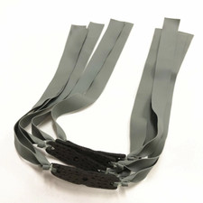 Fionda in lattice naturale gomma piatta elastici conici per caccia catapulta