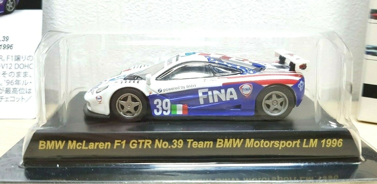 1/64 Kyosho 1996 MCLAREN F1 GTR LM #39 Team BMW Motorsport diecast