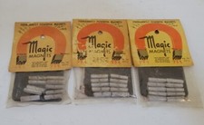 Lot of 3 - Vintage Magic Magnets NOS NEW OLD STOCK