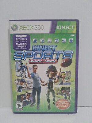 Xbox 360 Kinect Sports Season Two 2 Complete CIB