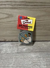 The Simpsons 2000 Air Freshener Sealed Pin Pals C&D Vision. Inc. ~Mystery Scent~