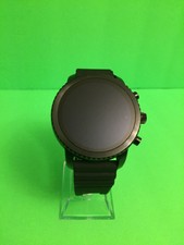 fossil q men's gen 3 explorist stainless steel and silicone smartwatch