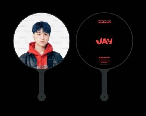 ENHYPEN Jay World Tour MANIFESTO Official Goods Uchiwa Fan K Pop