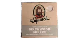 Dr. Squatch 5 oz. All Natural Bar Soap Zero Grit, *BirchWood Breeze*