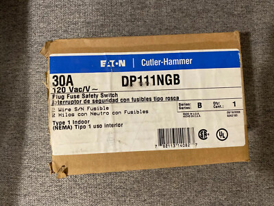 Eaton 30A DP Series Indoor Safety Switch 1 pk DP111NGB