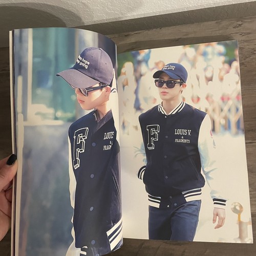 RARE Love Is In The Air Prussian Blue Second Photobook K-pop Jimin BTS - Picture 10 of 12