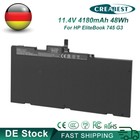 11.4V 4180mAh CS03XL Akku Für HP EliteBook 745 755 840 850 G3 G4 848 ZBook 15u
