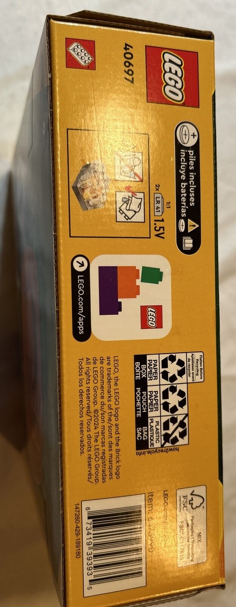 Lego Creator Halloween Pumpkin & Ghost 2024 Set 40697 Light