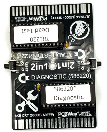 Commodore 64 Dead Test & Diagnostic Cartridge & Test Harness Set - USA seller - Picture 4 of 11