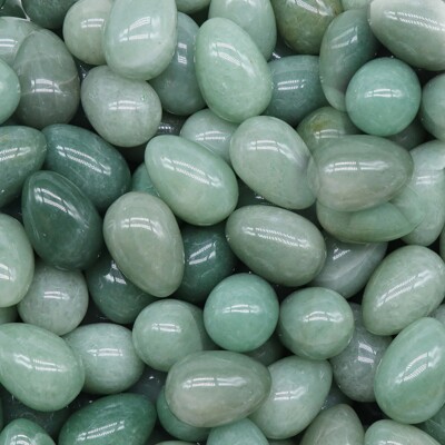 Egg-Shape Crystals Gemstones Chakra Stone Healing Balancing stone