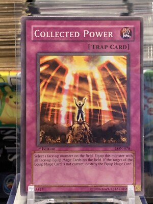 Yugioh Legendary Collection 3 Common Collected Power Lcyw-en098 Yugioh Legendary Collection 3 Common Collected Power Lcyw-en098