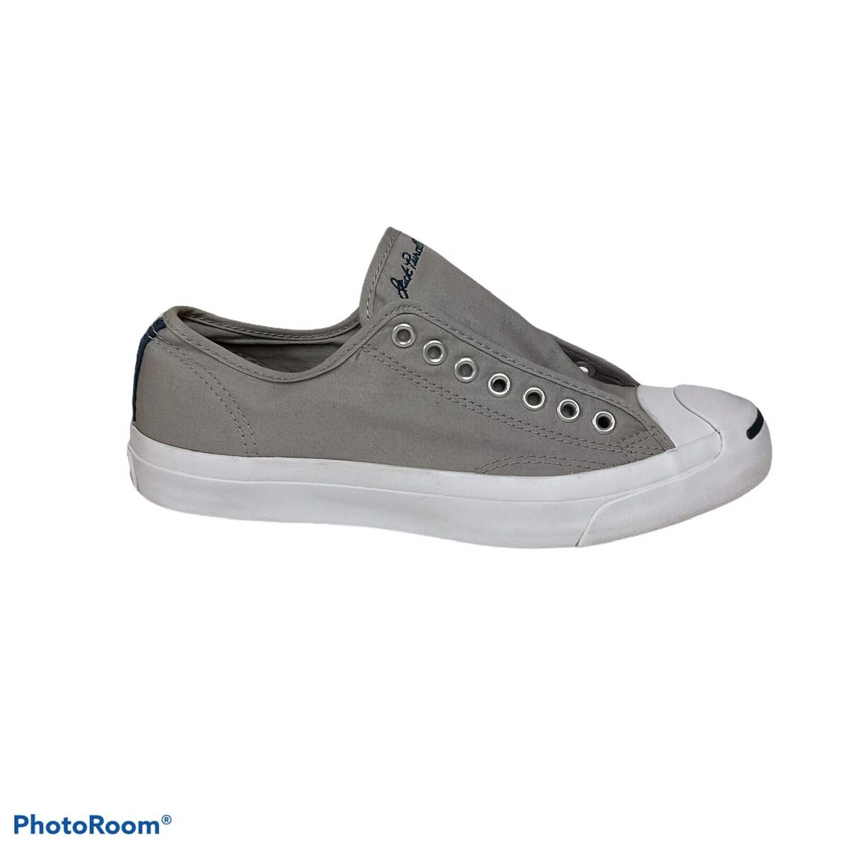 Converse Jack Purcell Smile Canvas Low Top Sneaker Men's 8 Converse Jack Purcell Smile Canvas Low Top Sneaker Men's 8