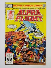 Alpha Flight #1 Marvel Comics 1983 1st Print App Direct Edition NM Near Mint