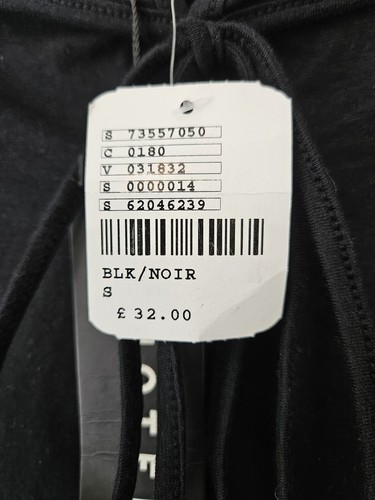 Motel Rocks Women's Black Tie Waist Flares - Size Small - Picture 3 of 5