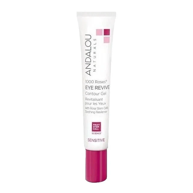 Los tratamientos de Ojos Gel Andalou Naturals y máscaras