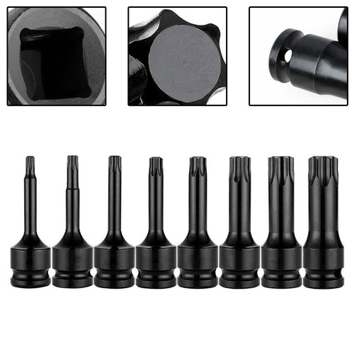 1?? 1/2inch Hex Torx Screwdriver Bit Drive Socket Adapter Head-T20-T100 - Picture 8 of 26