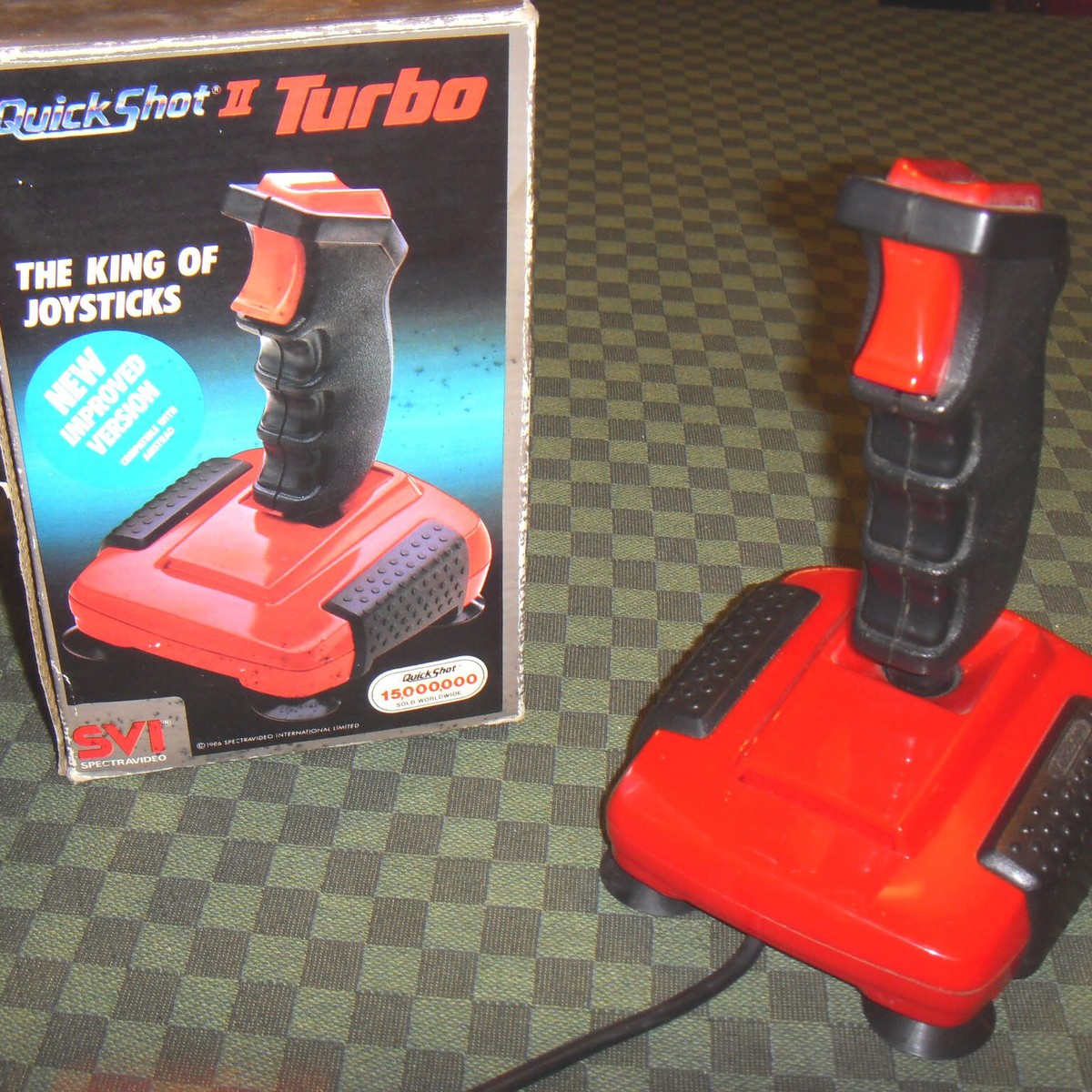 Joystick QuickShot II Plus pro ATARI, Amiga, Commodore, Amstrad, SEGA