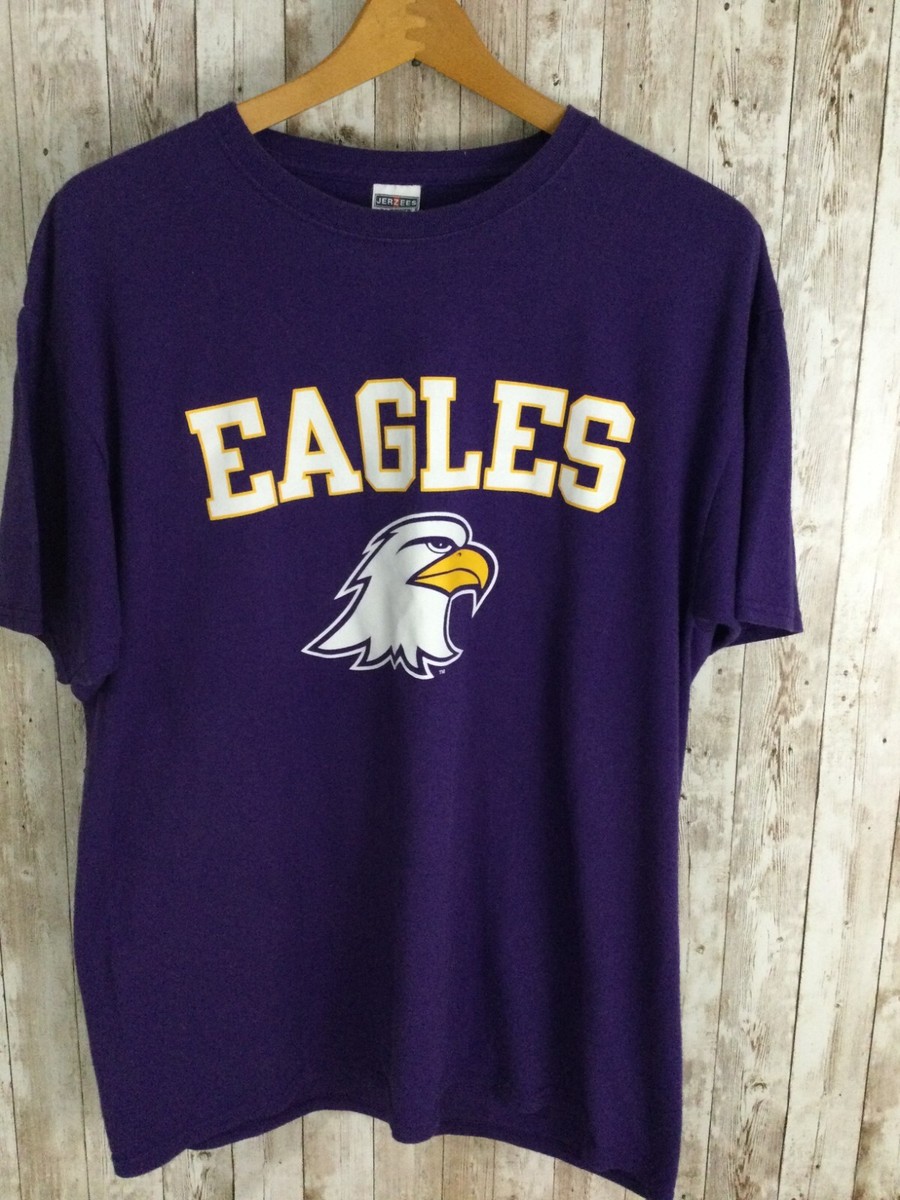 Philadelphia EAGLES ビンテージ　Tシャツ Vintage Philadelphia Eagles T Shirt Purple Big Logo Size