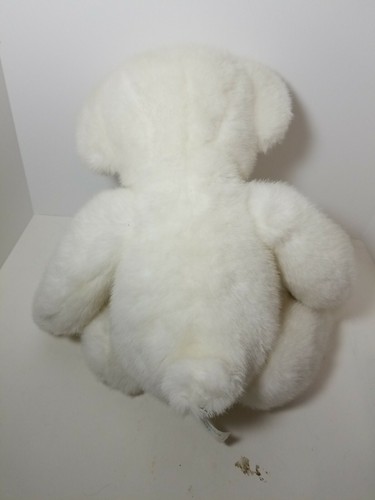 Vintage Wishpets Baby Theodore weißer Teddybär 1998 Stofftier Plüschtier 18 Zoll - Bild 8 von 9
