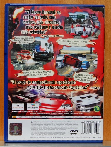 Burnout 2 Point of Impact - Playstation 2 - Pal España - Picture 2 of 3