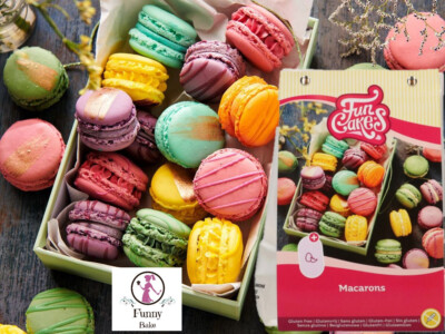 FunCakes Backmischung Macarons  300g Glutenfrei Teigmischung Fertigteig Mix