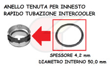 Dichtung Ring Nachlass Schlauch Ladeluftkühler Fiat Tipo Talento 6000618819