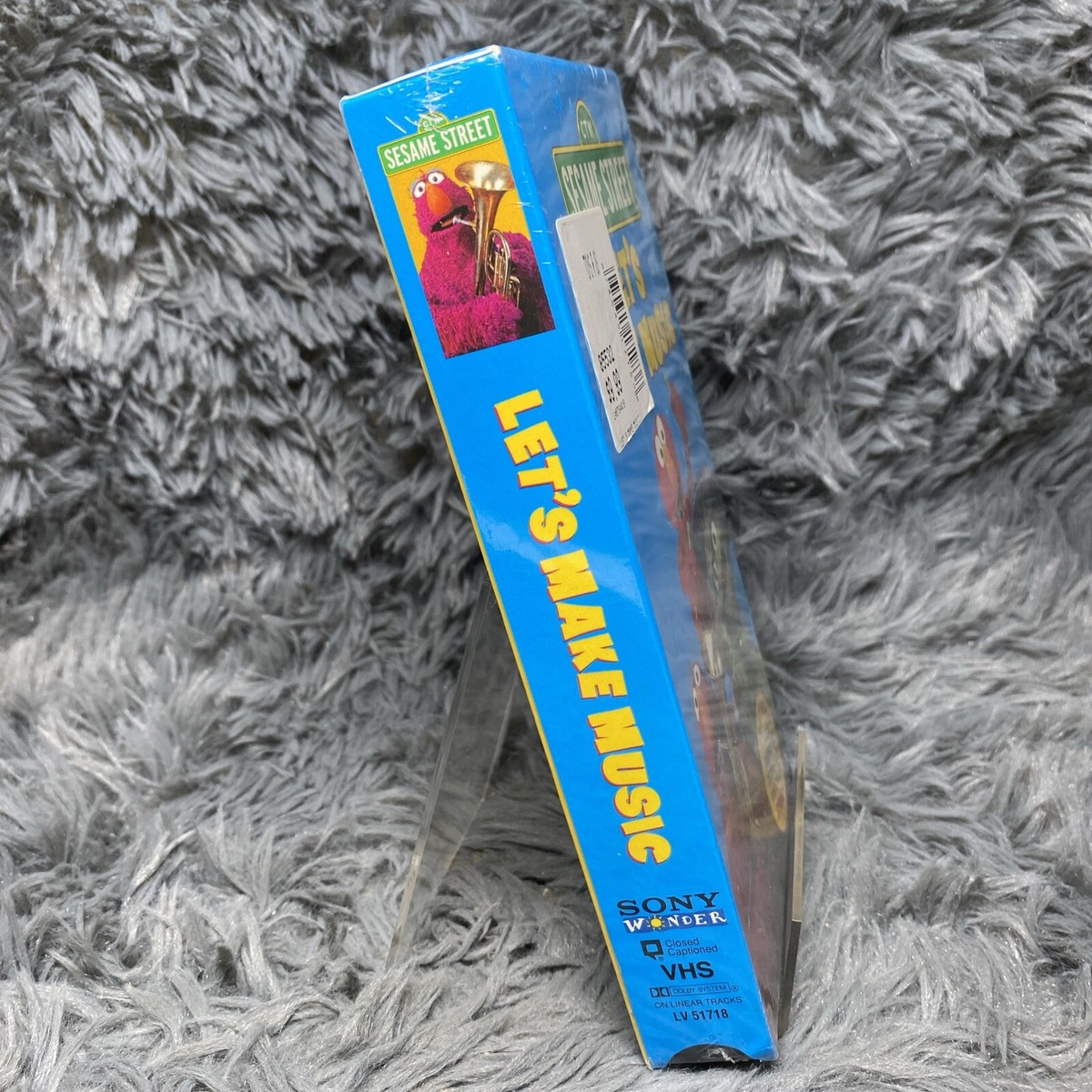Sesame Street Let's Make Music VHS Tape 2000 Video Tape Jim Henson