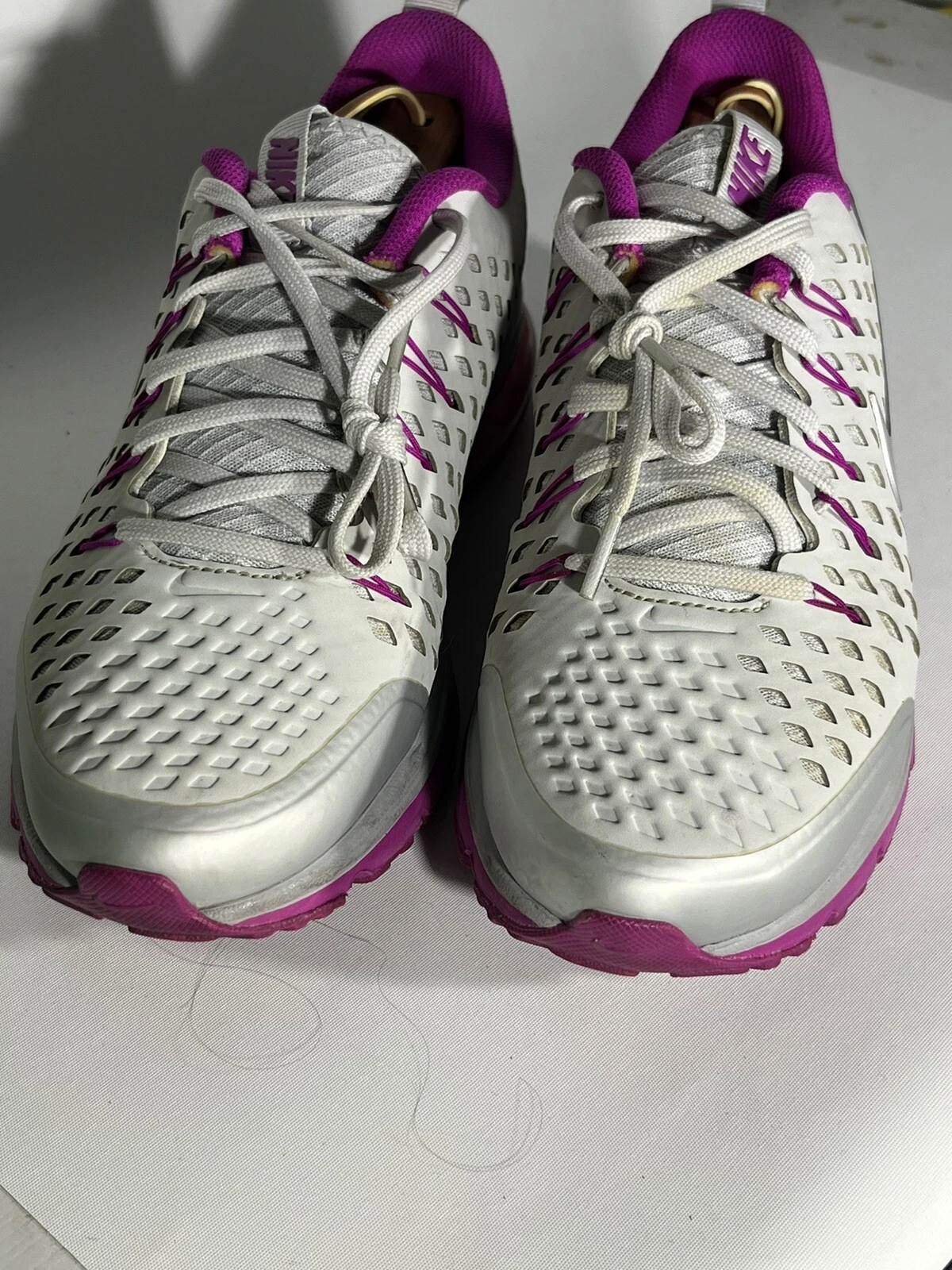 Chaussures de course femmes Nike Air Max Supreme 3 tailles 9,5 gris rose comme neuf YGI B1S 37