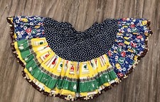 Matilda Jane Girls Size 2 Platinum Mollly Skirt-Rare EUC Bird Cage