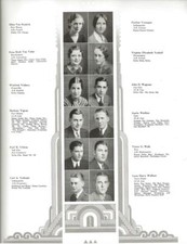 1933 INDIANA UNIVERSITY YEARBOOK, THE ARBUTUS, BLOOMINGTON, INDIANA