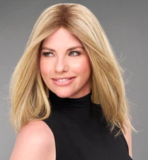 COLBIE by JON RENAU ,100% Remy Human Hair Wig *ANY COLOR* Double Mono + HandTied